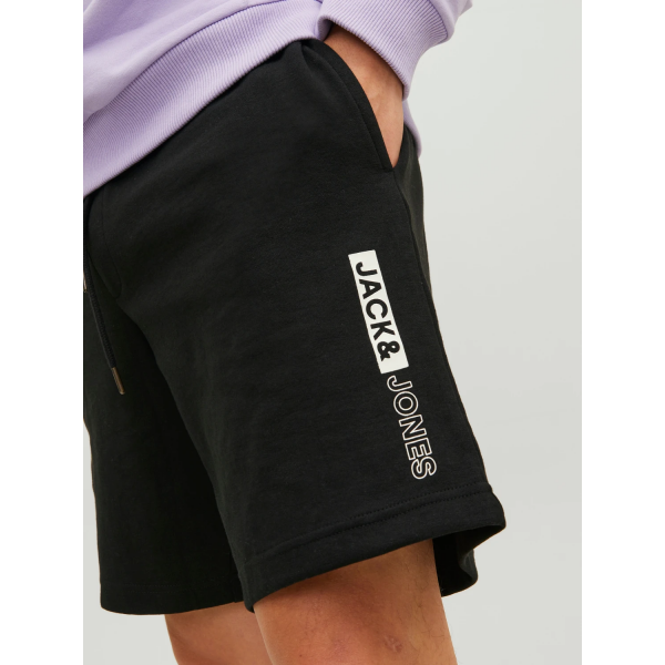Шорти чоловічі JPSTNEO SWEAT SHORTS 12225143-Black Jack&Jones Чорний
