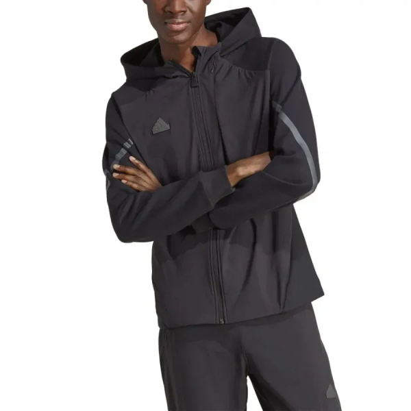 Куртка чоловіча Adidas Designed 4 Gameday Full-Zip Track Top Grey IC8038