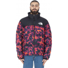 Куртка чоловіча  The North Face 1996 Retro Nuptse Marble Camo Print Black/Orange NF0A5IX429K