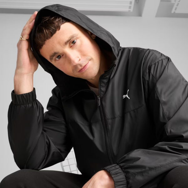 Вітровка чоловіча ESS Relaxed Windbreaker 68462601 Puma Чорний