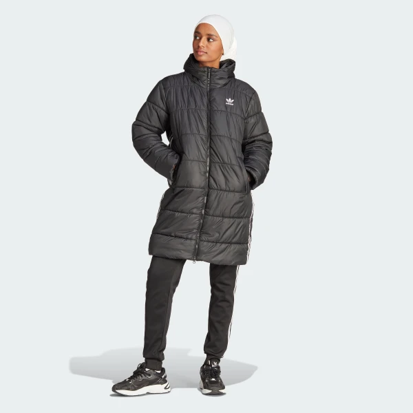 Куртка жінки ADICOLOR LONG II8456 Adidas Чорний 7D-II8456