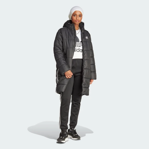Куртка жінки ADICOLOR LONG II8456 Adidas Чорний 7D-II8456