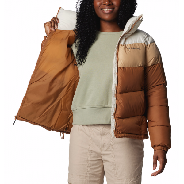Куртка  жіноча Puffect™ II Colorblock Jacket 2088481CLB-224 Columbia Коричневий