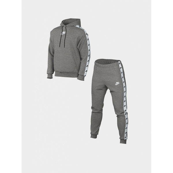 Костюм спортивний Nike Essential Hooded Tracksuit Flc grey DM6838-063