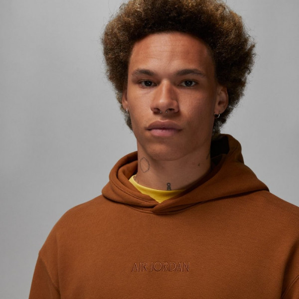 Худі чоловіче Air Jordan Wordmark Fleece Hoodie Brown FJ1966-281 