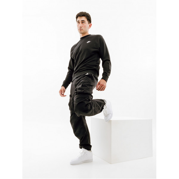 Толстовка чоловіча Nike M CLUB CRW FT BV2666-010