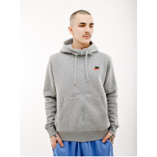 Кофта чоловіча Nike CLUB DT HOODIE FZ BB DQ8384-064