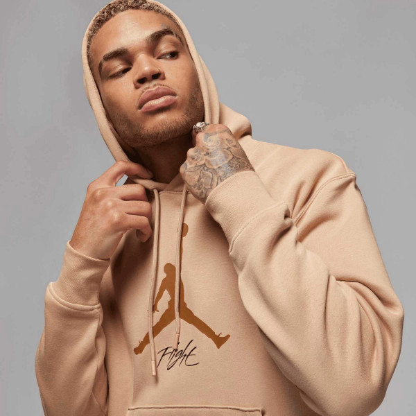 Худі чоловіче Air Jordan Ess Flc Baseline Hoodie Beige