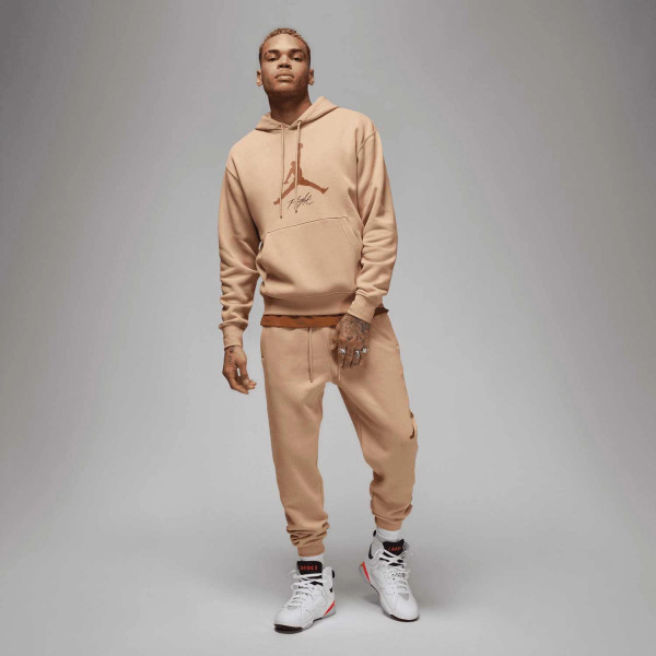 Худі чоловіче Air Jordan Ess Flc Baseline Hoodie Beige