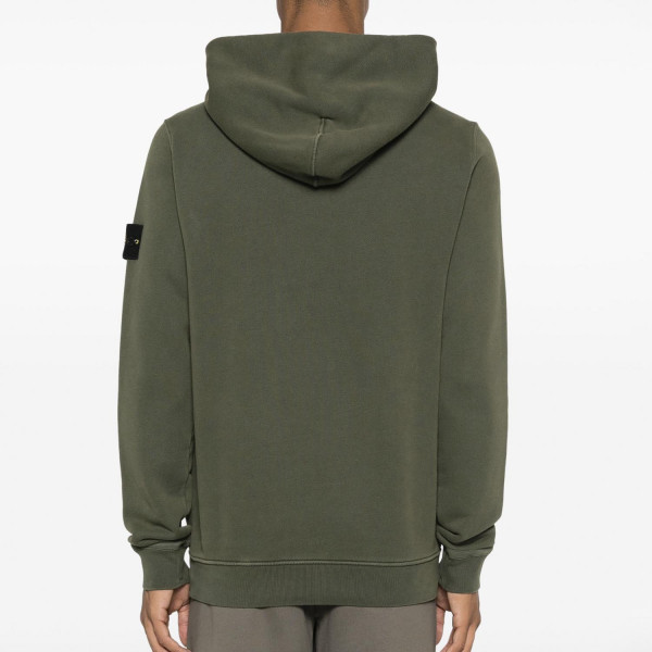 Худі чоловіча Stone Island Compass Patch Hoodie GREEN 811561041-V0159