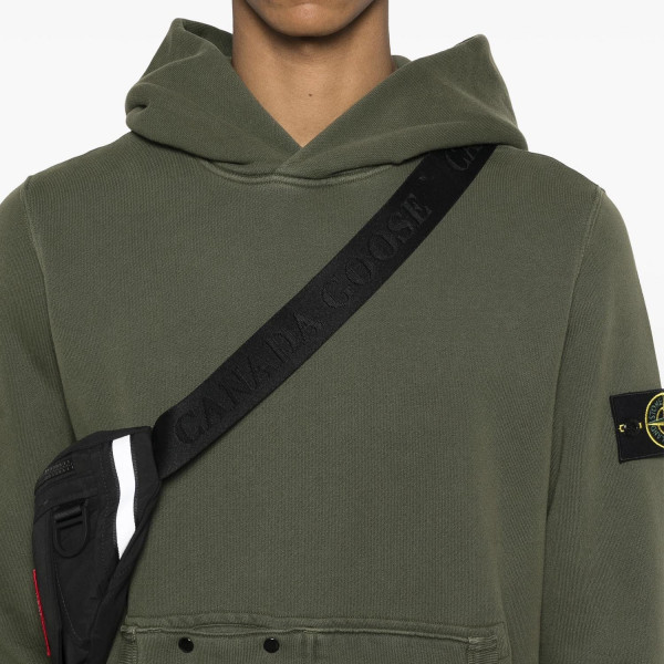 Худі чоловіча Stone Island Compass Patch Hoodie GREEN 811561041-V0159