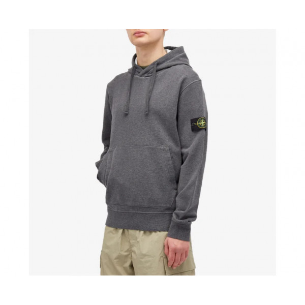 Худі чоловіча Stone Island Cotton Fleece Garment Dyed Hoodie  811564151-V0M67
