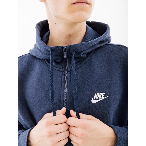 Кофта чоловіча Nike CLUB HOODIE FZ BB BV2645-410