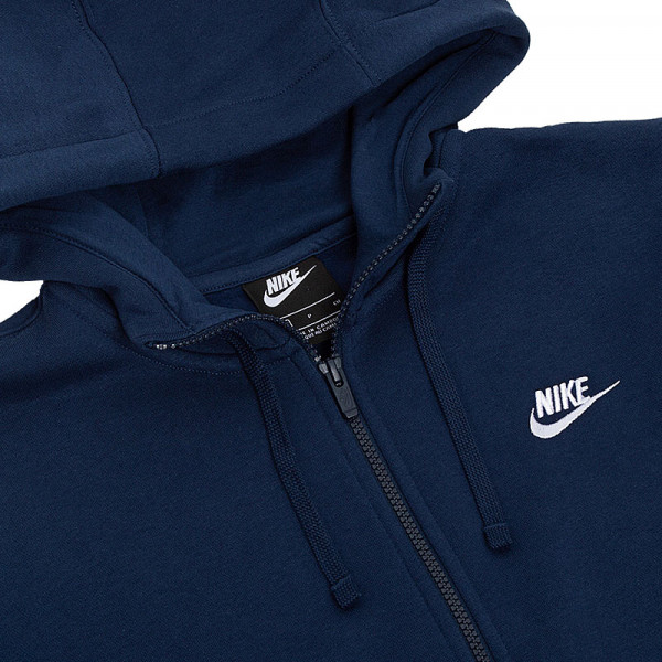 Кофта чоловіча Nike CLUB HOODIE FZ BB BV2645-410