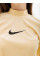 Футболка жіноча Nike W NSW MOCK SS TEE TRRY MS FJ4894-294
