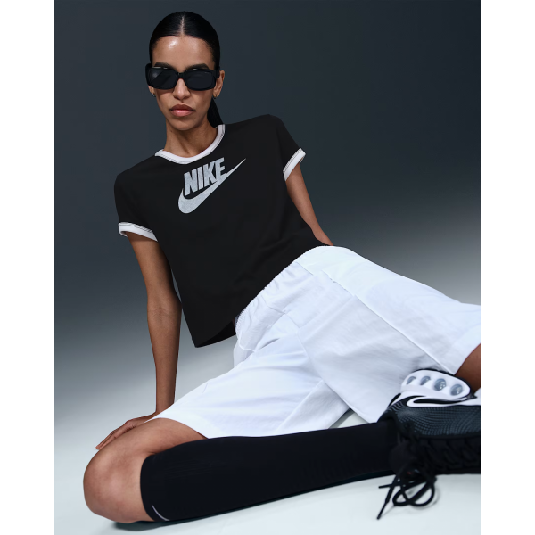 Футболка жіноча Nike W NSW SS RINGER TEE VNTG RUN IF4072-010