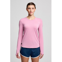 Футболка жіноча Saucony Stopwatch Long Sleeve Pink SAW800486-ORH