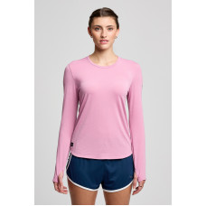Футболка жіноча Saucony Stopwatch Long Sleeve Pink SAW800486-ORH