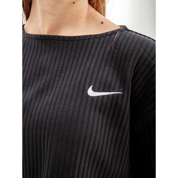 Футболка жіноча Nike W NSW RIB JRSY SS TOP DV7870-010