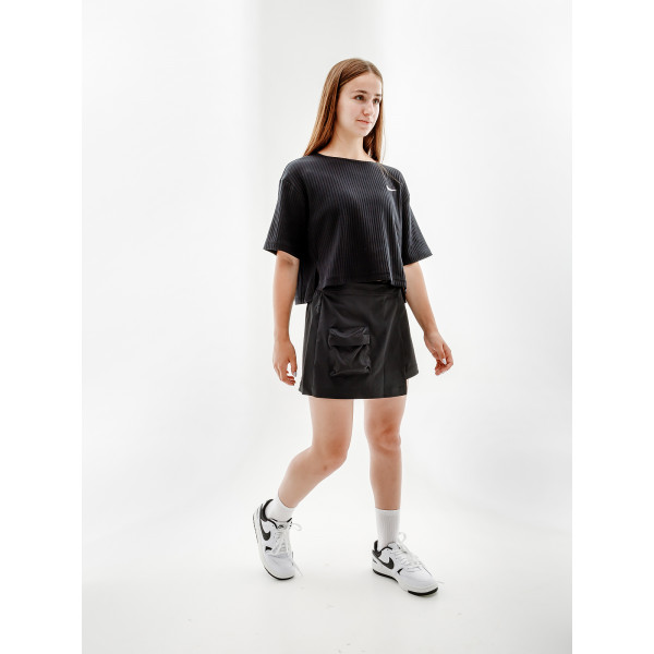 Футболка жіноча Nike W NSW RIB JRSY SS TOP DV7870-010