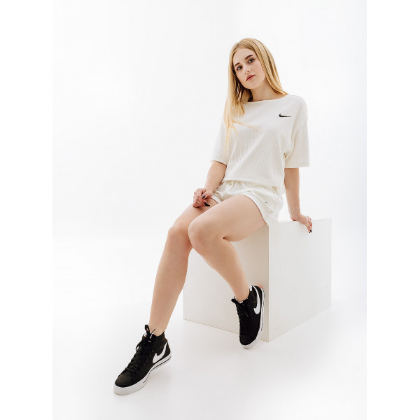 Футболка жіноча Nike W NSW RIB JRSY SS TOP DV7870-133