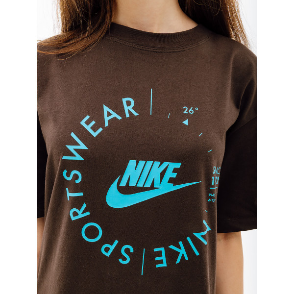Футболка жіноча Nike W NSW TEE BF PRNT SU FD4235-220