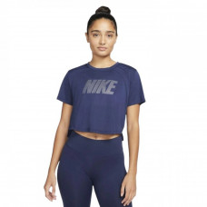 Футболка жіноча Nike W NK ONE DF HBR SS STD CRP DD5019-410