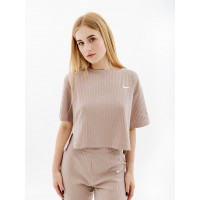 Футболка жіноча Nike W NSW RIB JRSY SS TOP DV7870-272