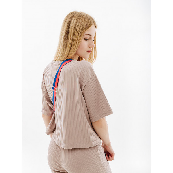 Футболка жіноча Nike W NSW RIB JRSY SS TOP DV7870-272