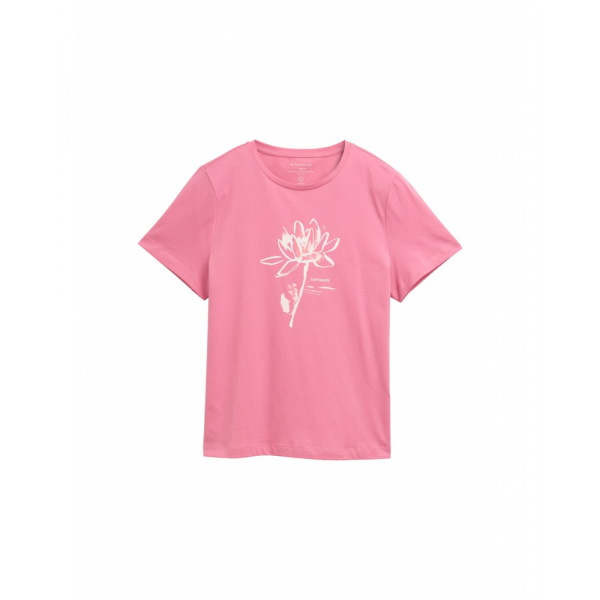 Футболка жіноча women's T-shirt 1045534-15116 Tom Tailor Розовий