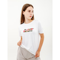 Футболка жіноча AUSTRALIAN LOGO FLOWERS TEE JERSEY LSDTS0027-002