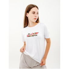 Футболка жіноча AUSTRALIAN LOGO FLOWERS TEE JERSEY LSDTS0027-002