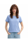 Футболка women's T-shirt 1045543-37106 Tom Tailor L Блакитний