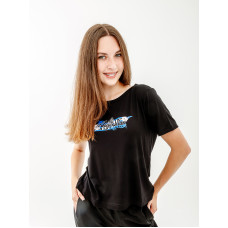 Футболка жіноча AUSTRALIAN LOGO FLOWERS TEE JERSEY LSDTS0027-003