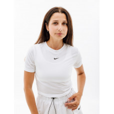 Футболка жіноча Nike W NSW TEE ESSNTL SLIM CRP LBR FB2873-100