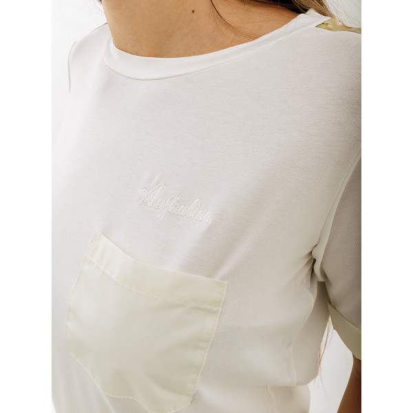 Футболка жіноча AUSTRALIAN GOLD TAPE JERSEY V TEE LSDTS0028-3001