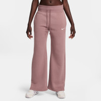 Штани жіночі спортивні NIKE SPORTSWEAR PHOENIX FLEECE WOHIGH-WAISTED WIDE-LEG SWEATPANTS VIOLET DQ5615-208