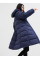 Куртка жіноча MAXI LOGO PUFFER SHINE COAT 724329-00 GAP Темно-синій