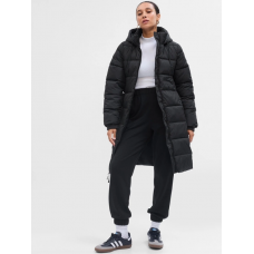 Куртка жіноча LONG PUFFER COAT 724331-00 GAP Чорний