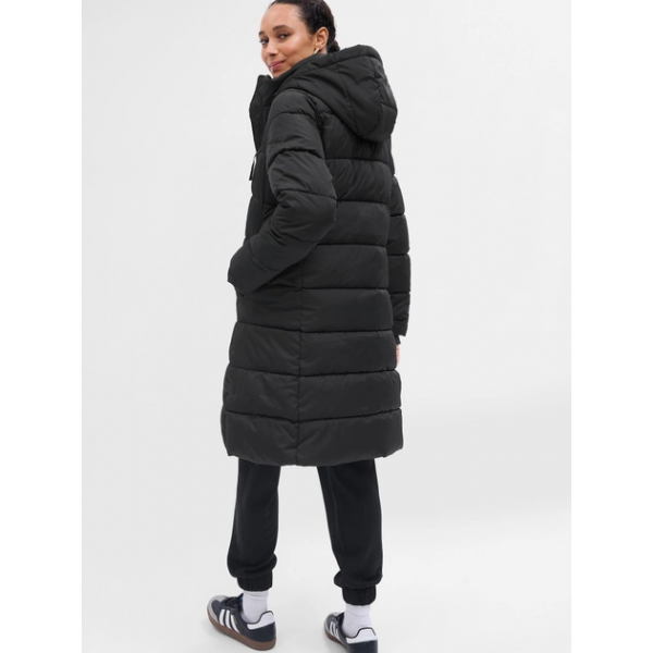 Куртка жіноча LONG PUFFER COAT 724331-00 GAP Чорний
