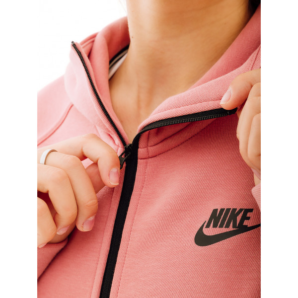 Кофта жіноча  Nike Sportswear Tech Fleece Windrunner WomenS Full-Zip Hoodie Pink FB8338-618