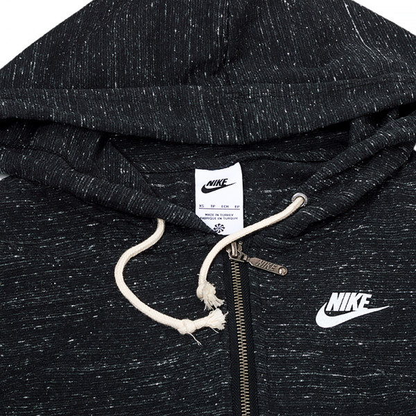 Кофта жіноча спортивна Nike W NSW GYM VNTG EASY FZ HOODIE DM6386-010
