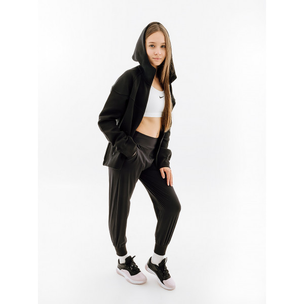 Толстовка жіноча  Nike W NSW TCH FLC WR FZ HDY FB8338-010
