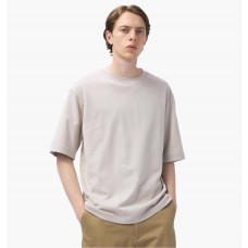 Футболка чоловіча Uniqlo Airism Cotton Oversized Crew Neck Half-Sleeve T-Shirt Grey 465185-02 