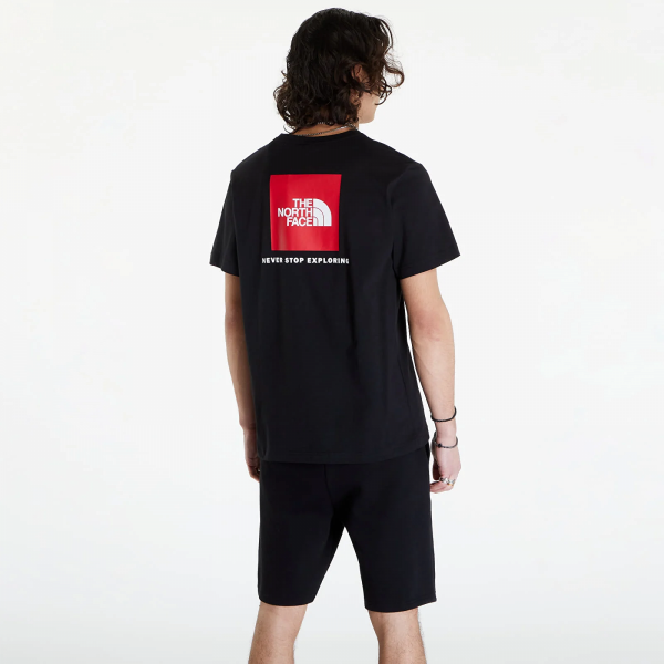 Футболка BOX NSE TEE 0A87NPJK31 THE NORTH FACE L Чорний