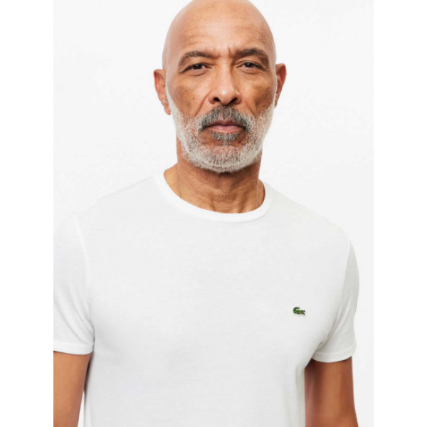 Футболка унісекс Lacoste Organic Jersey T-Shirt White TH6709001 L