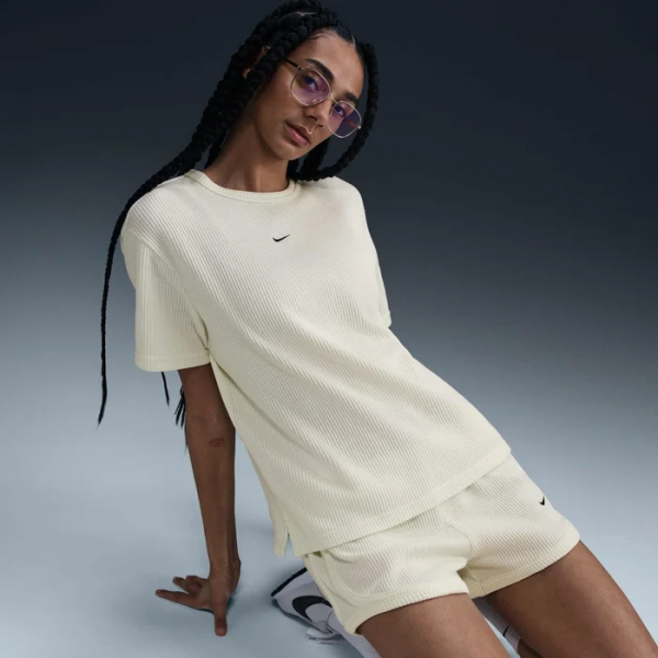 Футболка W NSW NK CHLL WFL SS TOP HJ3838-134 Nike L Бежевий