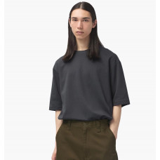 Футболка унісекс Uniqlo Airism Cotton Oversized Crew Neck Half-Sleeve T-Shirt Grey 465185-07 XL