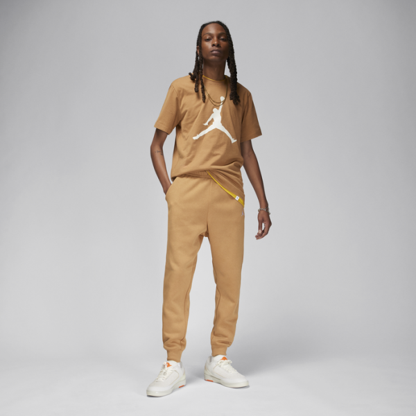 Футболка M J JUMPMAN SS CREW CJ0921-231 JORDAN L Світло-коричневий