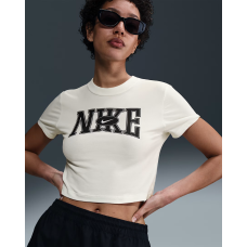 Футболка W NSW SLIM CROP TEE STREET HQ1709-133 Nike L Білий